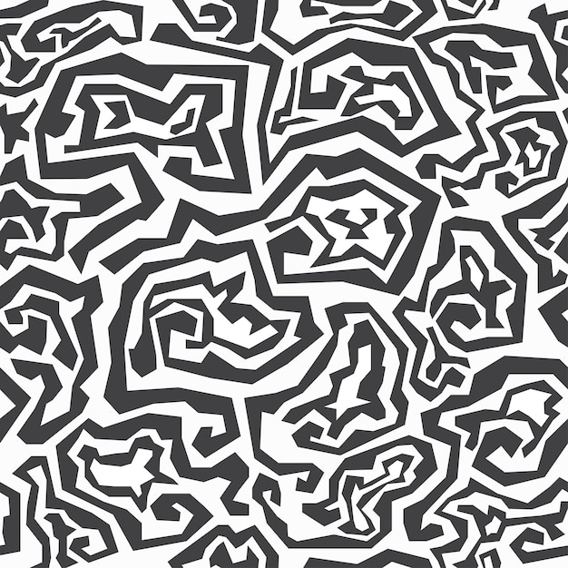 Monochromatyczny wzór labiryntu