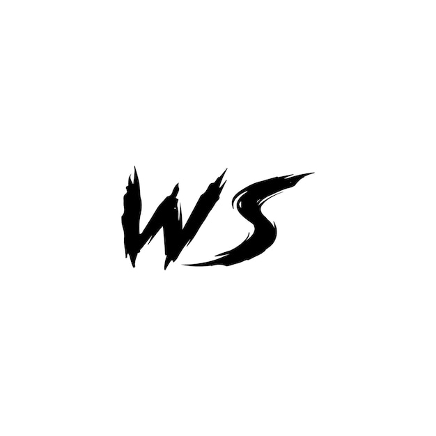 Monogram logo projekt litery tekst nazwa symbol monochromatyczny logo alfabet znak prosty logo
