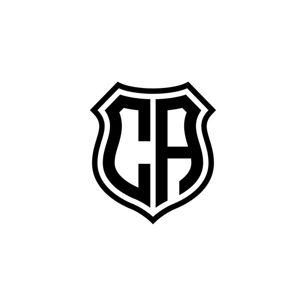 Monogram logo projekt litery tekst nazwa symbol monochromatyczny logo alfabet znak prosty logo
