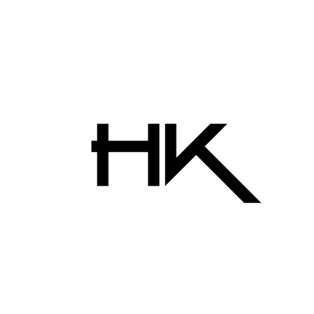 Monogram logo projekt litery tekst nazwy symbol monochromatyczny logo alfabet znak prosty logo
