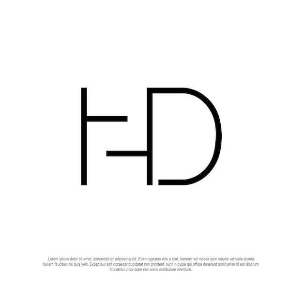 Monogramowe logo HD