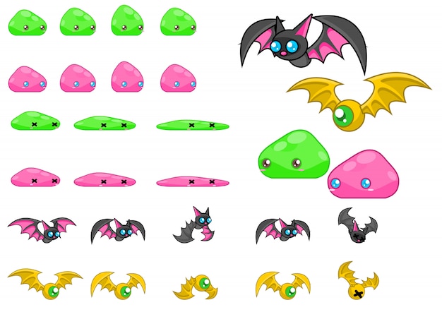 Monstra Game Sprites