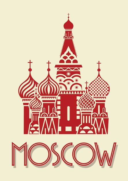 Moskwa Plakat