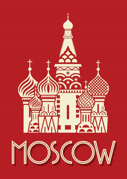 Moskwa plakat