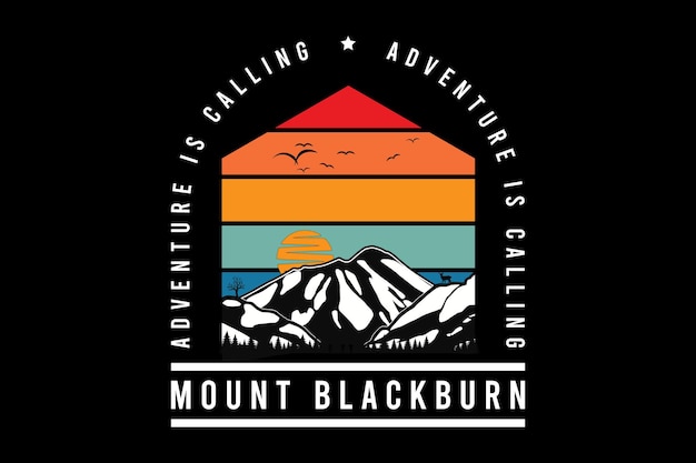 Mount Blackburn, Projekt W Stylu Retro Muł