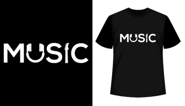 Plik wektorowy muzyka nowoczesne cytaty t shirt design