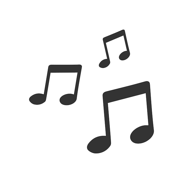 Muzyka wektor ikona