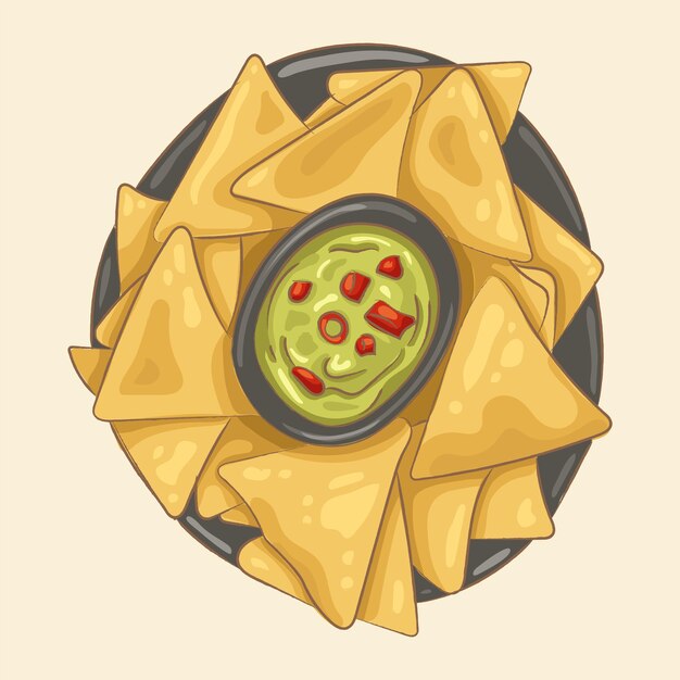 Nachos to popularna przekąska w kuchni meksykańskiej