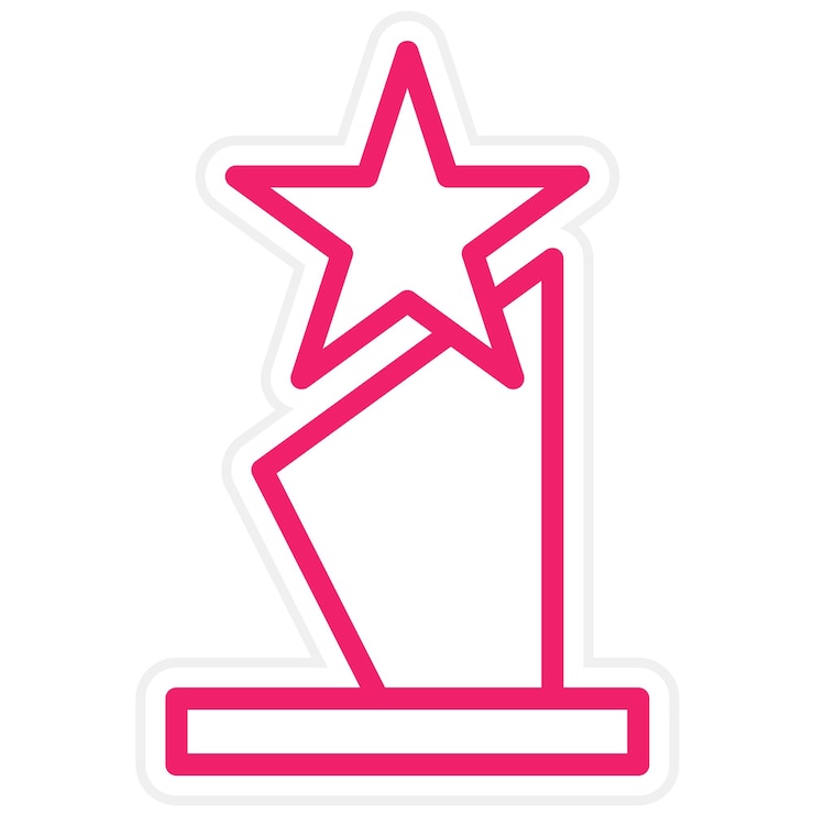 Wektor nagroda vector design icon style