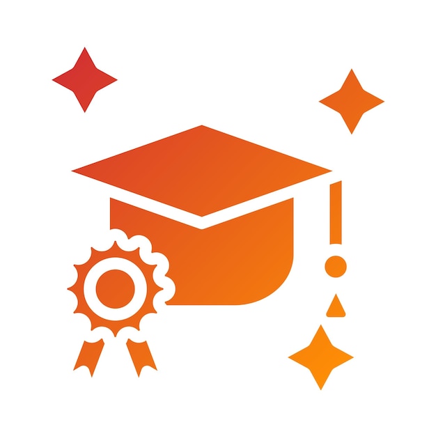 Nagrody dla studentów projektowania wektorowego Icon Style