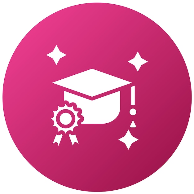Nagrody dla studentów projektowania wektorowego Icon Style