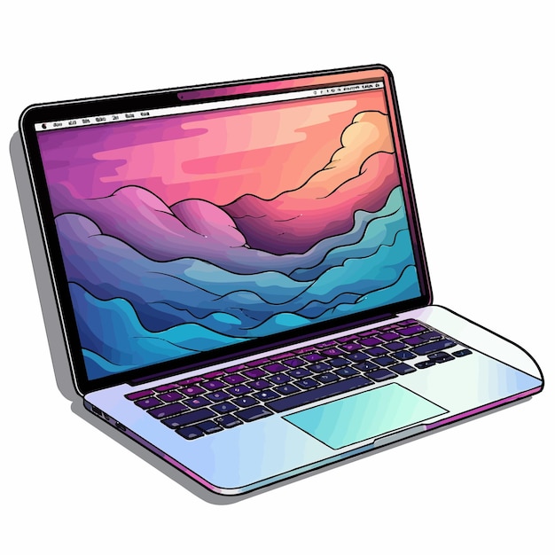 naklejka laptopa MacBook Pro