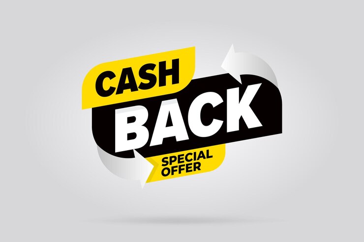 Naklejka reklamowa promocyjna cash back
