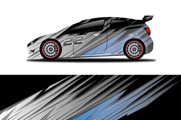 Naklejka samochodowa Wrap Design Vector