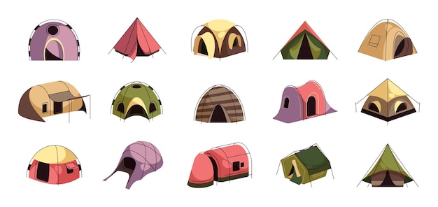 Namiot Turystyczny Cartoon Camping Bivouac Schronienie Z Dachem Wspinaczka Trekking Sprzęt Piknik
