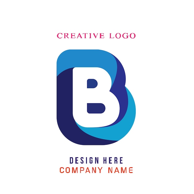 Napis B, Idealny Do Logo Firm, Biur, Kampusów, Szkół, Edukacji Religijnej