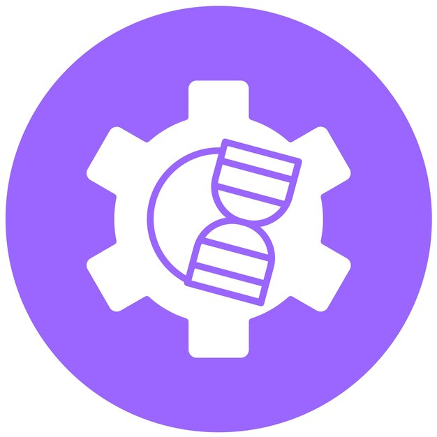 Plik wektorowy narzędzie projektowania wektorowego biotech icon style