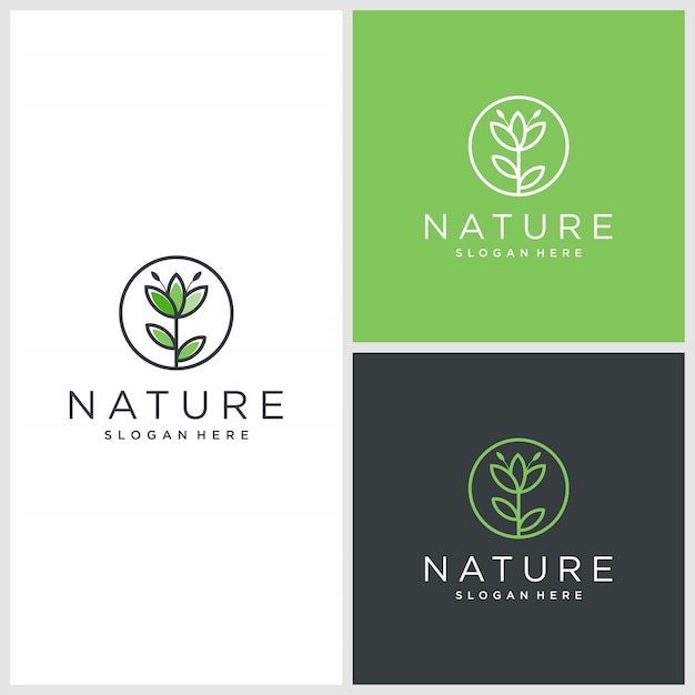 Naturalne Inspiracje Projektowe Logo, Organiczne, Premium