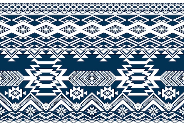 Navajo plemienny wektor bezszwowy wzór ornament rdzennych Amerykanów Abstrakcyjny etniczny wzór geometryczny bac