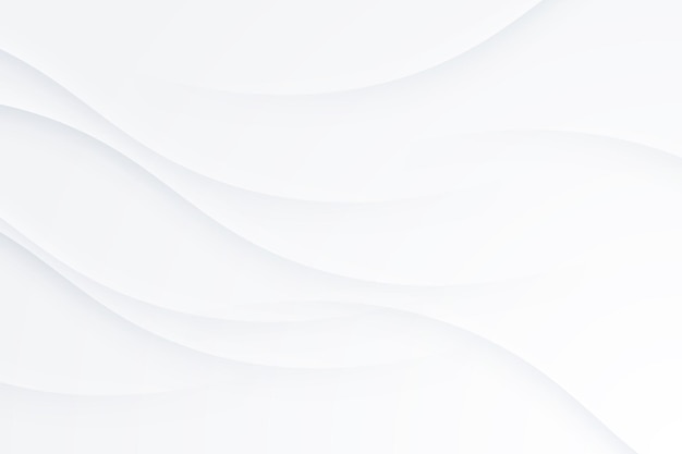 Neutralne Abstrakcyjne Tło Minimalny Szablon Plakatu Z Kształtami Fal Spokojny Design Z Elementami Gradientowymi Biała Tapeta Na Stronę Internetową Nowoczesna Miękka Tekstura