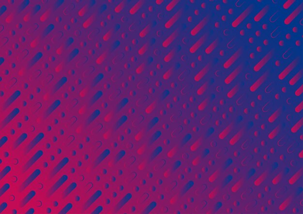 Niebieski fioletowy retro geometryczne minimalne streszczenie tło