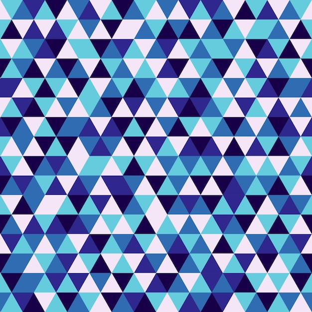Niebieski geometryczny wzór trójkąta płytek