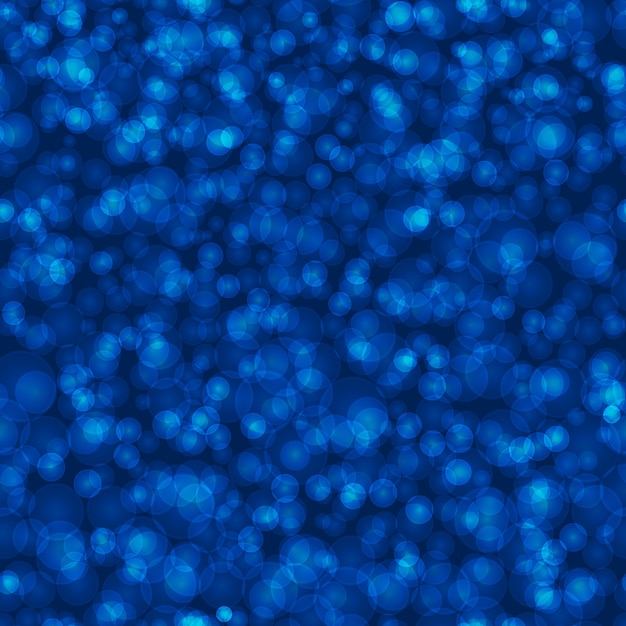 Plik wektorowy niebieski streszczenie wzór z bokeh świateł