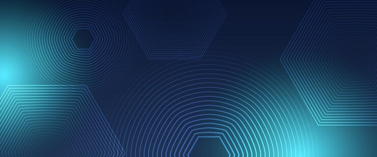 Wektor niebieski wektor abstrakcyjny technologiczny futurystyczny nowoczesny tło liniowe 3d ilustracja wektorowa dla biznesu instytucji korporacyjnych imprez festiwalowych seminariów i rozmów