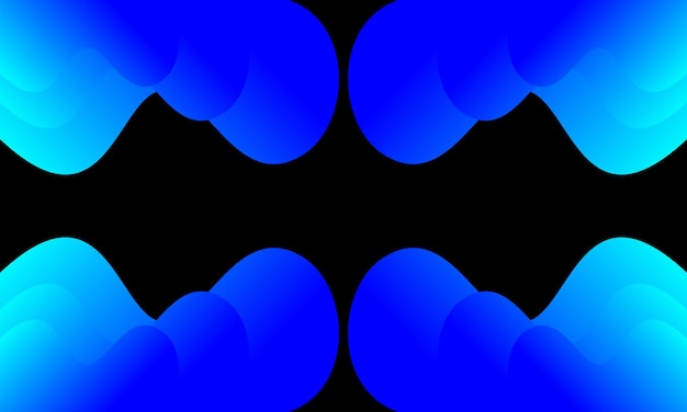 Plik wektorowy niebieskie abstrakcyjne tło nowoczesny projekt