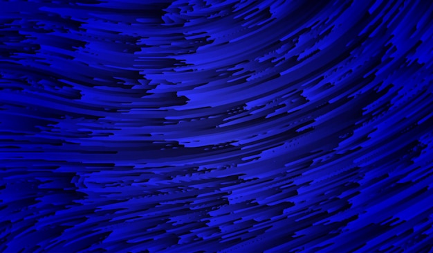 Plik wektorowy niebieskie gradientowe nieregularne linie tworzą abstrakcyjne teksturowane tło