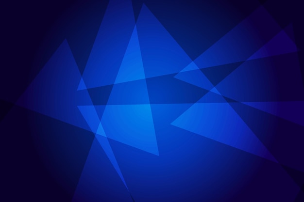 Niebieskie tło z trójkątnym wzorem