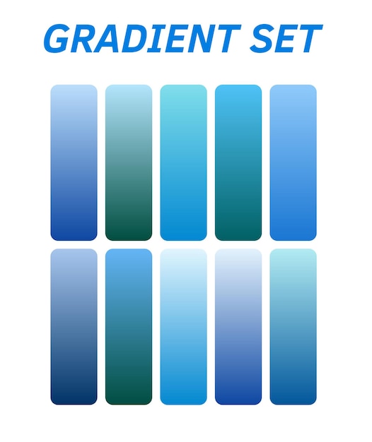 niebiesko-biały plakat z napisem "Simple Set Set Set Set"