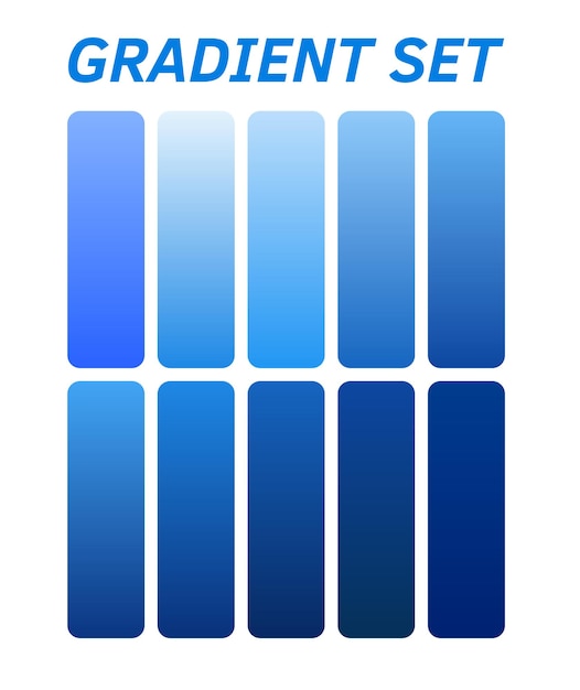 niebiesko-czarny znak z napisem "quot gradient set set set set quot"