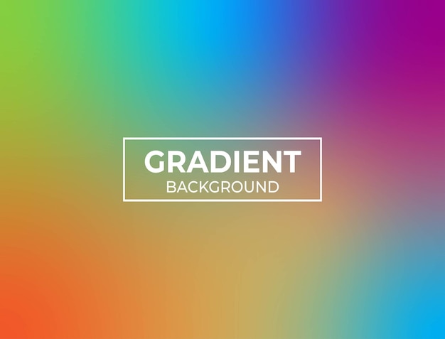 Niewyraźne gradient abstrakcyjne tło z żywymi kolorami podstawowymi