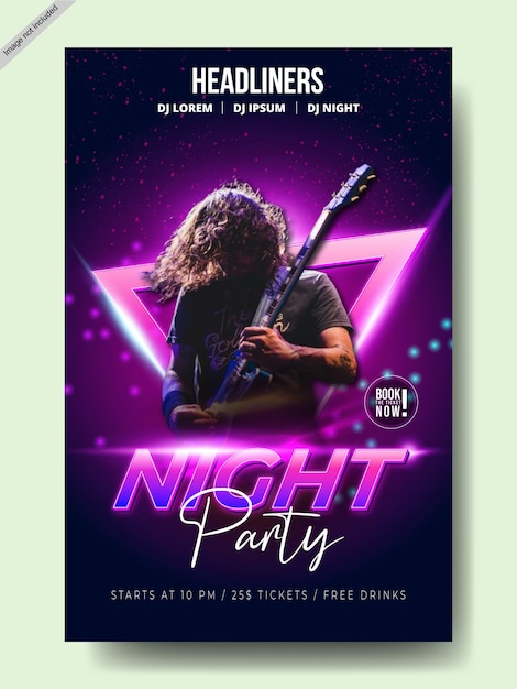 "Night Party Flyer"