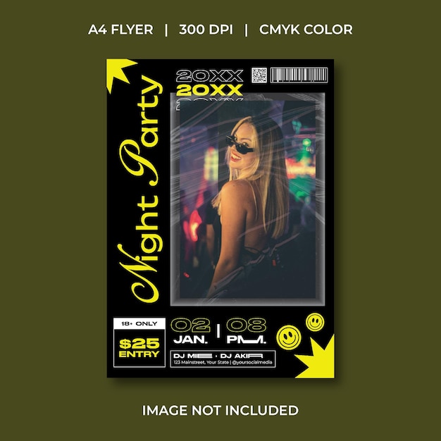 "Night Party Flyer"