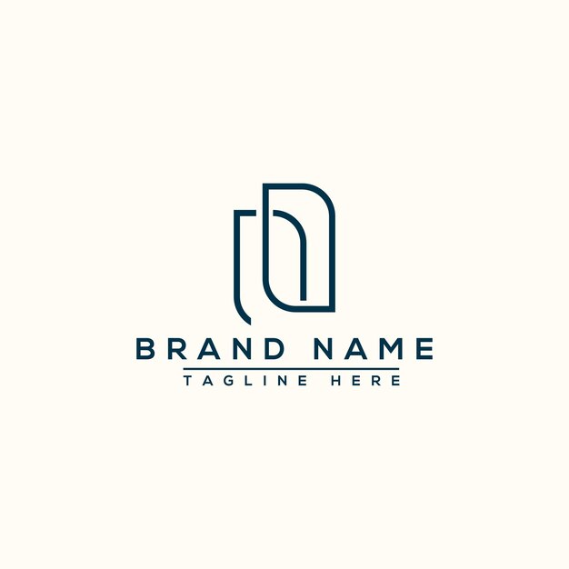 No Logo Design Template Vector Graphic Branding Element