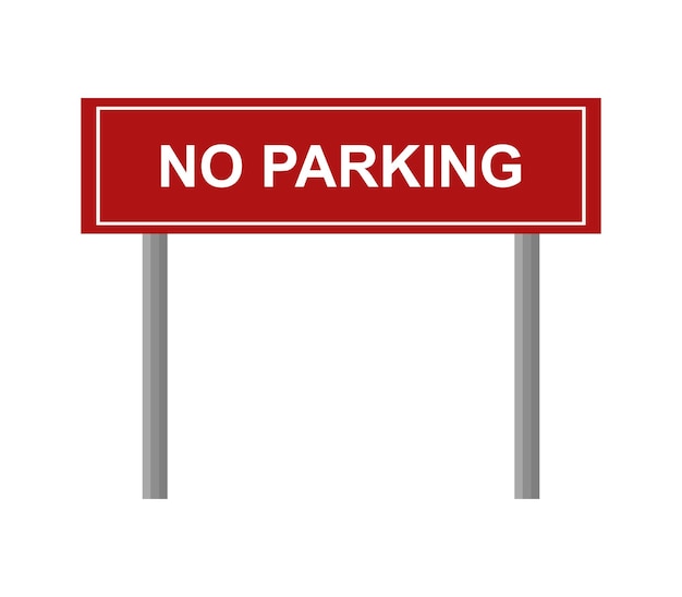 No Parking Znak