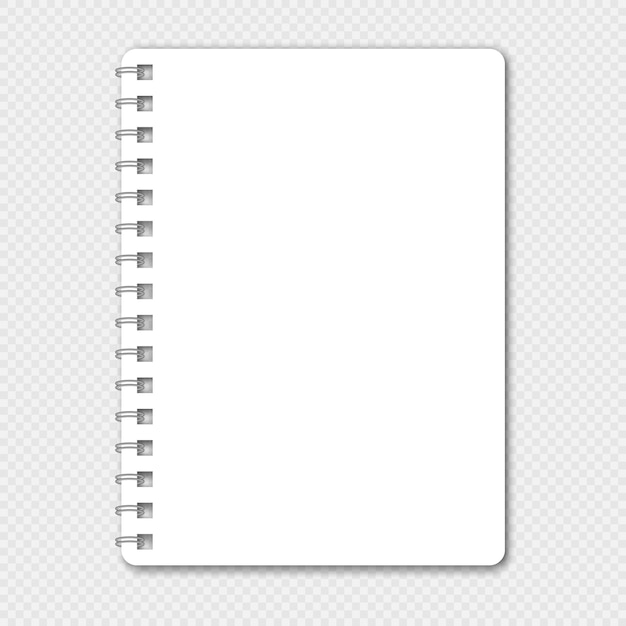 Plik wektorowy notatnik z miejscem na twój obraz lub tekst