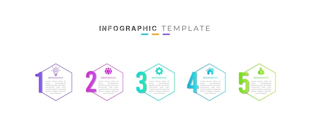 Nowoczesna Infografika Oś Czasu I Projekt Prezentacji