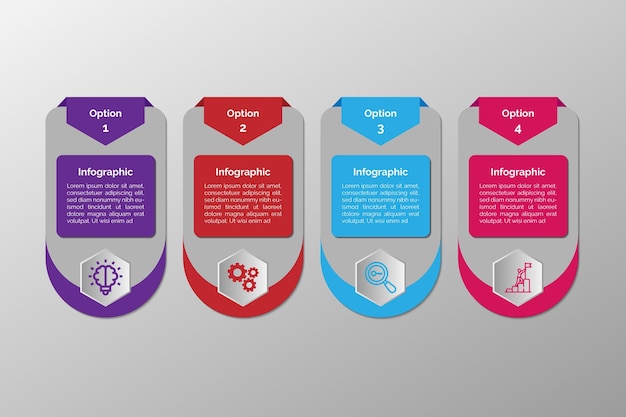 Plik wektorowy nowoczesna prezentacja biznesowa wektorowa element infograficzny