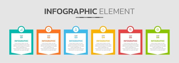 Nowoczesne Cztery Kroki Biały Infograficzny Układ Projektowania Dla Diagramów Biznesowych Pracy