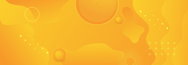 Nowoczesne Futurystyczne Abstrakcyjne Pomarańczowe I żółte Tło Gradientowe Fali Płynnej O Geometrycznym Kształcie