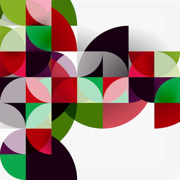 Nowoczesne geometryczne abstrakcyjne kręgi tła
