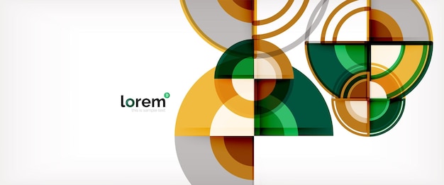 Nowoczesne geometryczne abstrakcyjne tło