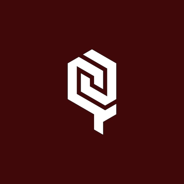 Nowoczesne I Minimalistyczne Logo Z Monogramem Qj Lub Jq Początkową Literą