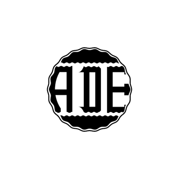 Nowoczesne Logo Literowe „ade”