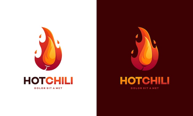 Nowoczesne Logo Red Hot Chili.