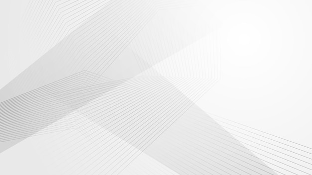 Nowoczesne minimalistyczne eleganckie białe tło z błyszczącymi liniami