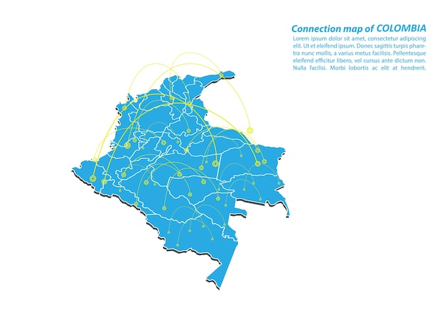 Nowoczesne Projektowanie Sieci Połączeń Map Kolumbii